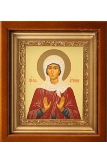 Икона Ангелина Сербская 18,5*16,5 см