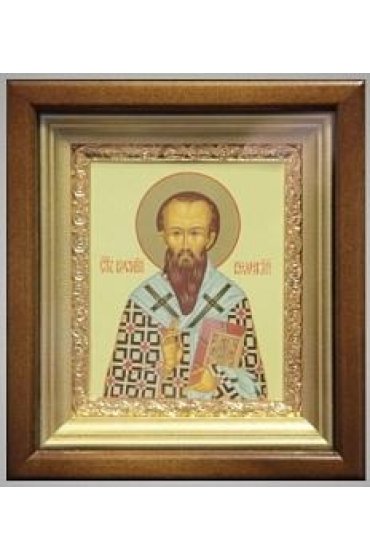 Икона Василий Великий 18,5*16,5 см арт скИ-094