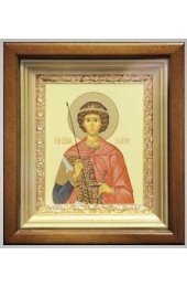 Икона Георгий Победоносец 18,5*16,5 см арт скИ-103
