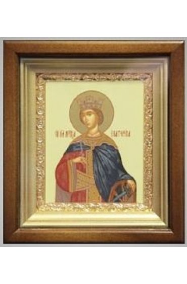 Икона Екатерина Мученица 18,5*16,5 см арт скИ-111