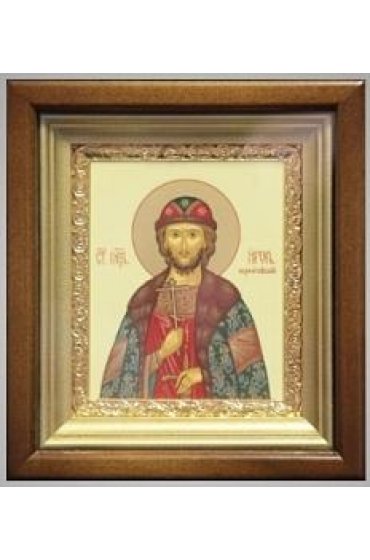 Икона Игорь Черниговский 18,5*16,5 см арт скИ-114