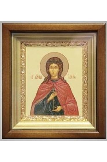 Икона Юлия 18,5*16,5 см арт скИ-120