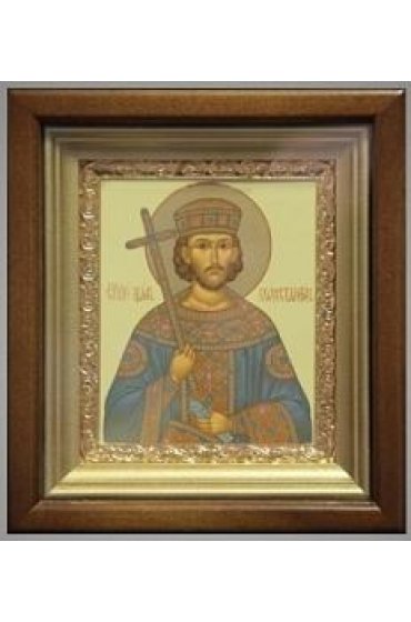 Икона Константин 18,5*16,5 см арт скИ-124