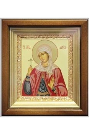 Икона Лариса 18,5*16,5 см арт скИ-126