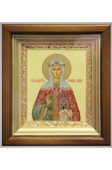 Икона Ольга Равноапостольная 18,5*16,5 см арт скИ-143