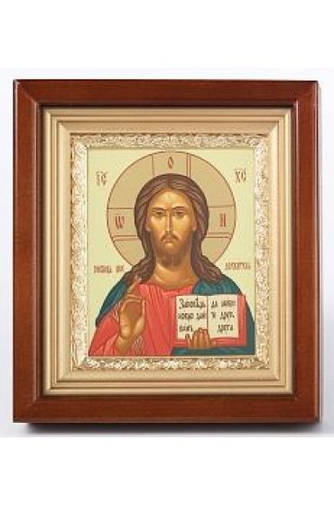 Икона Господь Вседержитель 18,5*16,5 см арт скИ-155-1