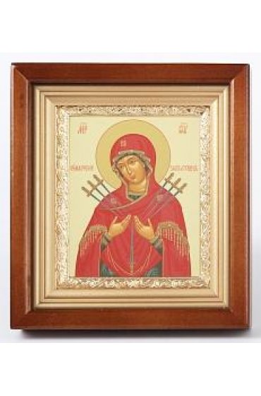 Икона Божья Матерь Умягчение злых сердец 18,5*16,5 см арт скИ-160