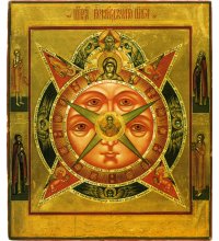 Икона Всевидящее Око (копия старинной), арт STO-024