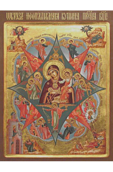 Икона Божья Матерь Неопалимая Купина, арт STO-2010