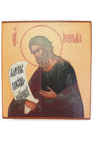 Икона Иеремия Пророк (копия старинной), арт STO-27