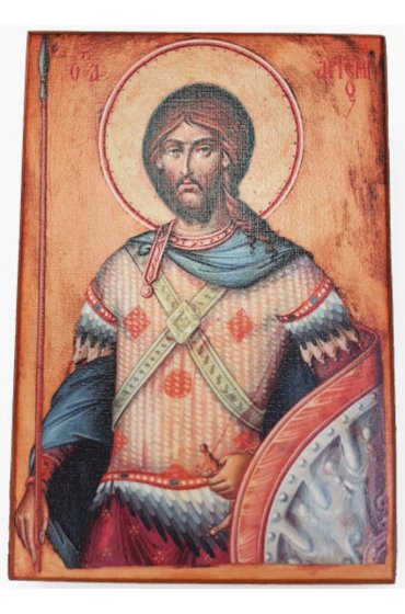 Икона Артемий Антиохийский (копия старинной), арт STO-362