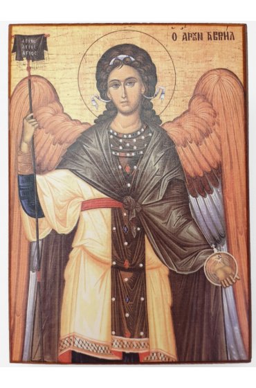 Икона Гавриил Архангел (копия старинной), арт STO-376