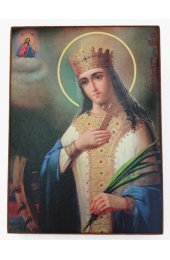 Икона Екатерина Святая (копия старинной), арт STO-385