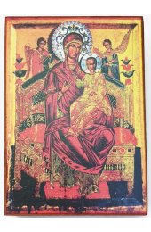 Икона Божья Матерь Всецарица (копия старинной), арт STO-392