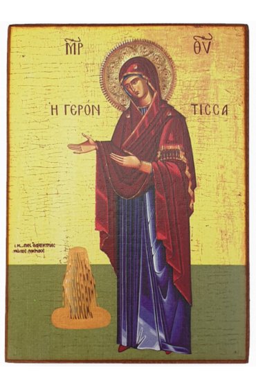 Икона Божьей Матери Геронтисса (копия старинной), арт STO-396