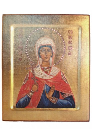 Икона Анисия Солунская (копия старинной), арт STO-609