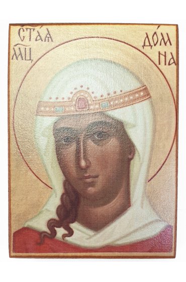 Икона Домна мученица (копия старинной), арт STO-669