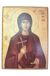 Икона Евдокия Илиопольская (копия старинной), арт STO-670