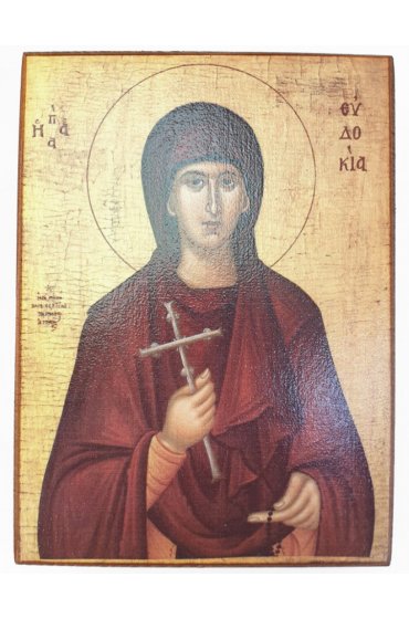 Икона Евдокия Илиопольская (копия старинной), арт STO-670