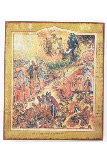 Икона Иов Многострадальный (копия старинной), арт STO-683