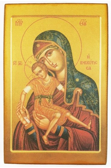 Икона Божьей Матери Милостивая-Киккская (копия старинной), арт STO-691