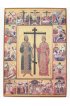 Икона Константин и Елена Святые (копия старинной), арт STO-694