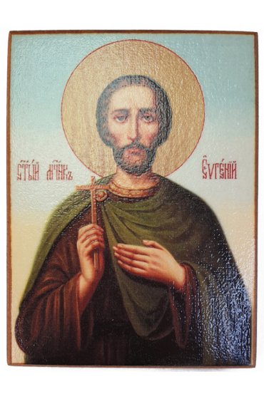 Икона Евгений Севастийский (копия старинной), арт STO-876