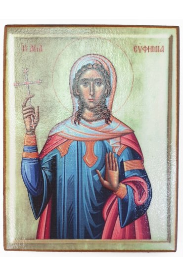 Икона Евфимия Всехвальная (копия старинной), арт STO-877