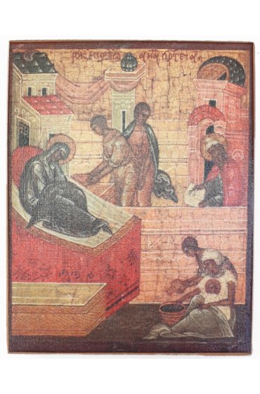 Икона Рождество Иоанна Предтечи (копия старинной), арт STO-908