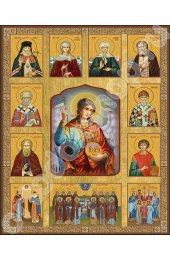 Икона Архистратиг Михаил и святые, арт ДМИ-026