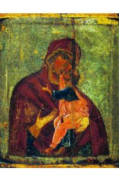 Икона Божья Матерь Умиление Толгская (копия старинной), арт STO-157