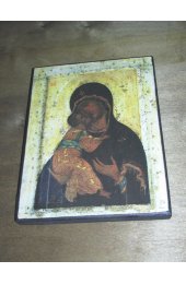 Икона Божья Матерь Владимирская (копия старинной), арт STO-019