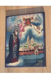 Икона Нил Столобенский (копия старинной) арт STO-202