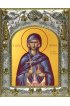 Икона Марфа Вифанская 14x18 в серебряном окладе, арт вк-1050