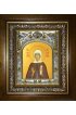 Икона Мелания Римляныня, 14x18 см, в деревянном киоте 20х24 см, арт вк-1069