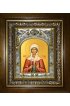 Икона Стефанида мученица, 14x18 см, в деревянном киоте 20х24 см, арт вк-1115