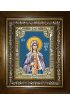 Икона Олимпиада Константинопольская, 18x24 см, со стразами, в деревянном киоте, арт вк-1198