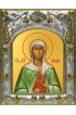 Икона Ариадна Промисская 14x18 в серебряном окладе, арт вк-1217