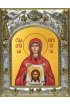 Икона Вероника праведная 14x18 в серебряном окладе, арт вк-1257
