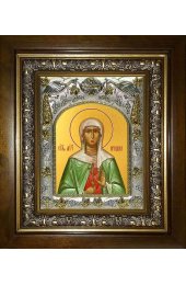 Икона Ариадна Промисская, 14x18 см, в деревянном киоте 20х24 см, арт вк-1266