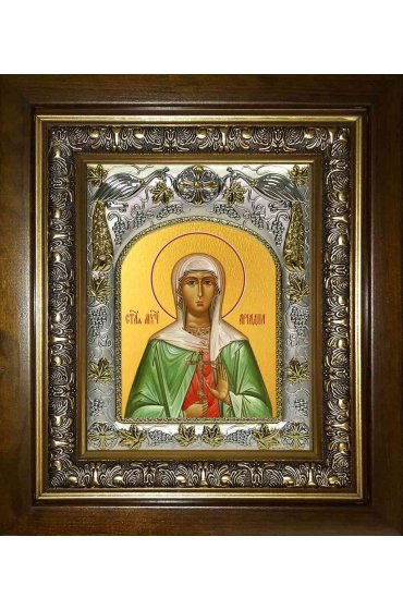 Икона Ариадна Промисская, 14x18 см, в деревянном киоте 20х24 см, арт вк-1266