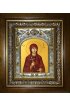 Икона Евдокия Илиопольская, 14x18 см, в деревянном киоте 20х24 см, арт вк-1280