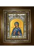 Икона Евгения Римская, 14x18 см, в деревянном киоте 20х24 см, арт вк-1288