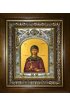 Икона Ирина Каппадокийская, 14x18 см, в деревянном киоте 20х24 см, арт вк-1290