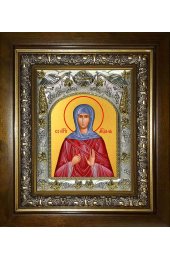 Икона Ия мученица, 14x18 см, в деревянном киоте 20х24 см, арт вк-1299