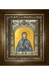 Икона Евгения Римская, 14x18 см, в деревянном киоте 20х24 см, арт вк-1304