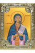 Икона Евфимия Всехвальная серебро 18 х 24 со стразами, арт вк-1329