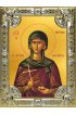 Икона Ирина Каппадокийская серебро 18 х 24 со стразами, арт вк-1341