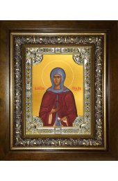 Икона Анна Кашинская, 18x24 см, со стразами, в деревянном киоте, арт вк-1387