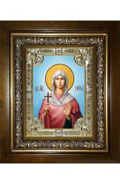 Икона Виктория Кордувийская, 18x24 см, со стразами, в деревянном киоте, арт вк-1394